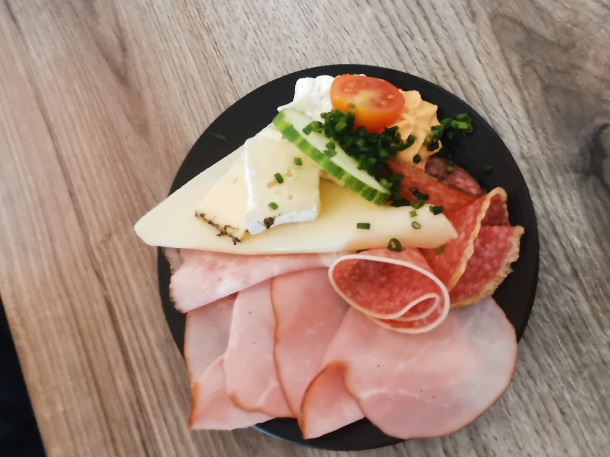 Cheese and Salami Dish