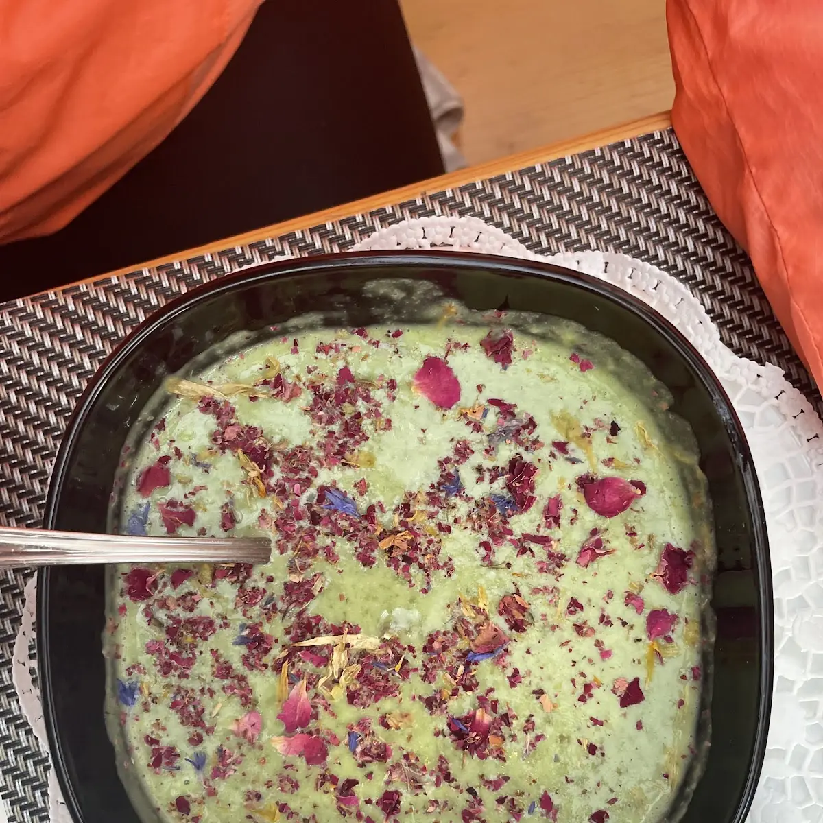 Bärlauch-kokos-suppe