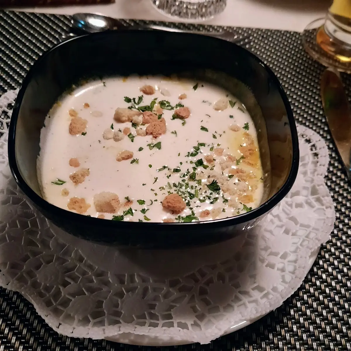 Kürbiscreme Suppe