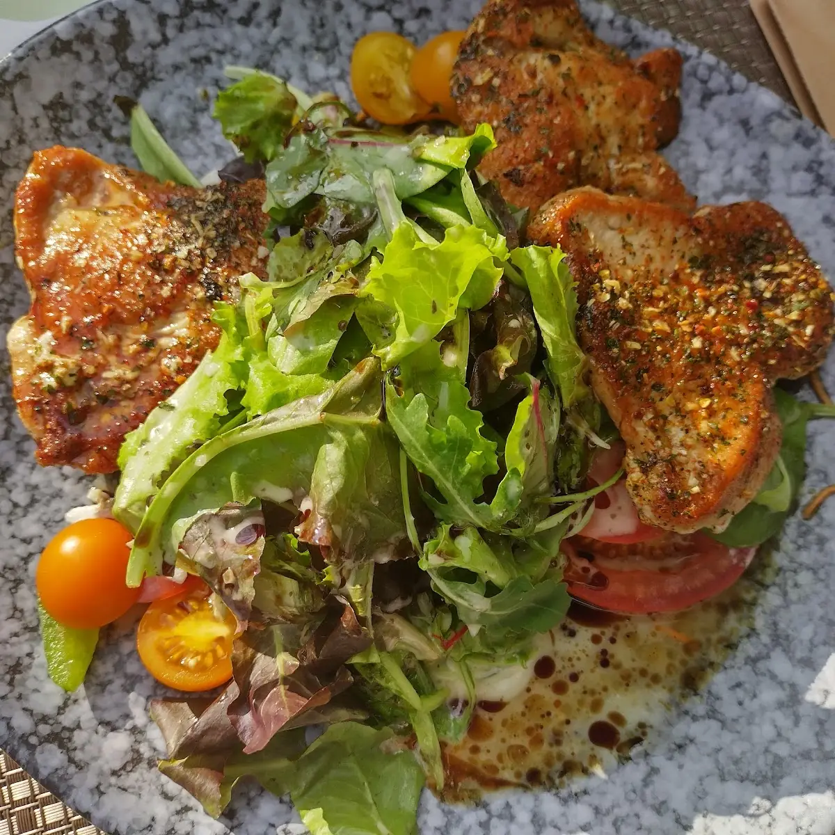 Salat Mit Hähnchenbrust