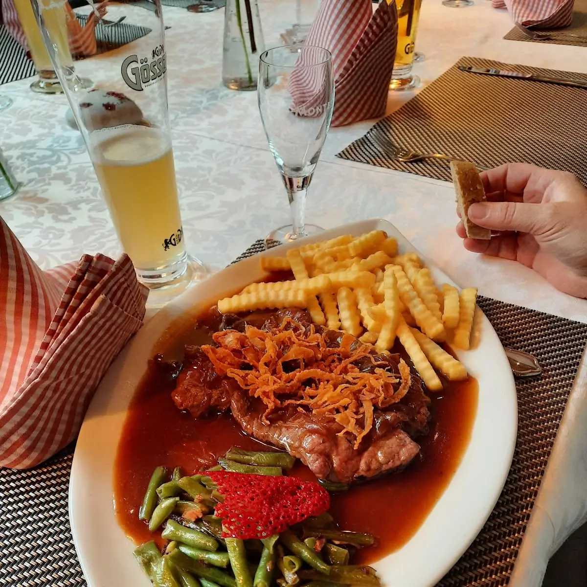 Zwiebelrostbraten