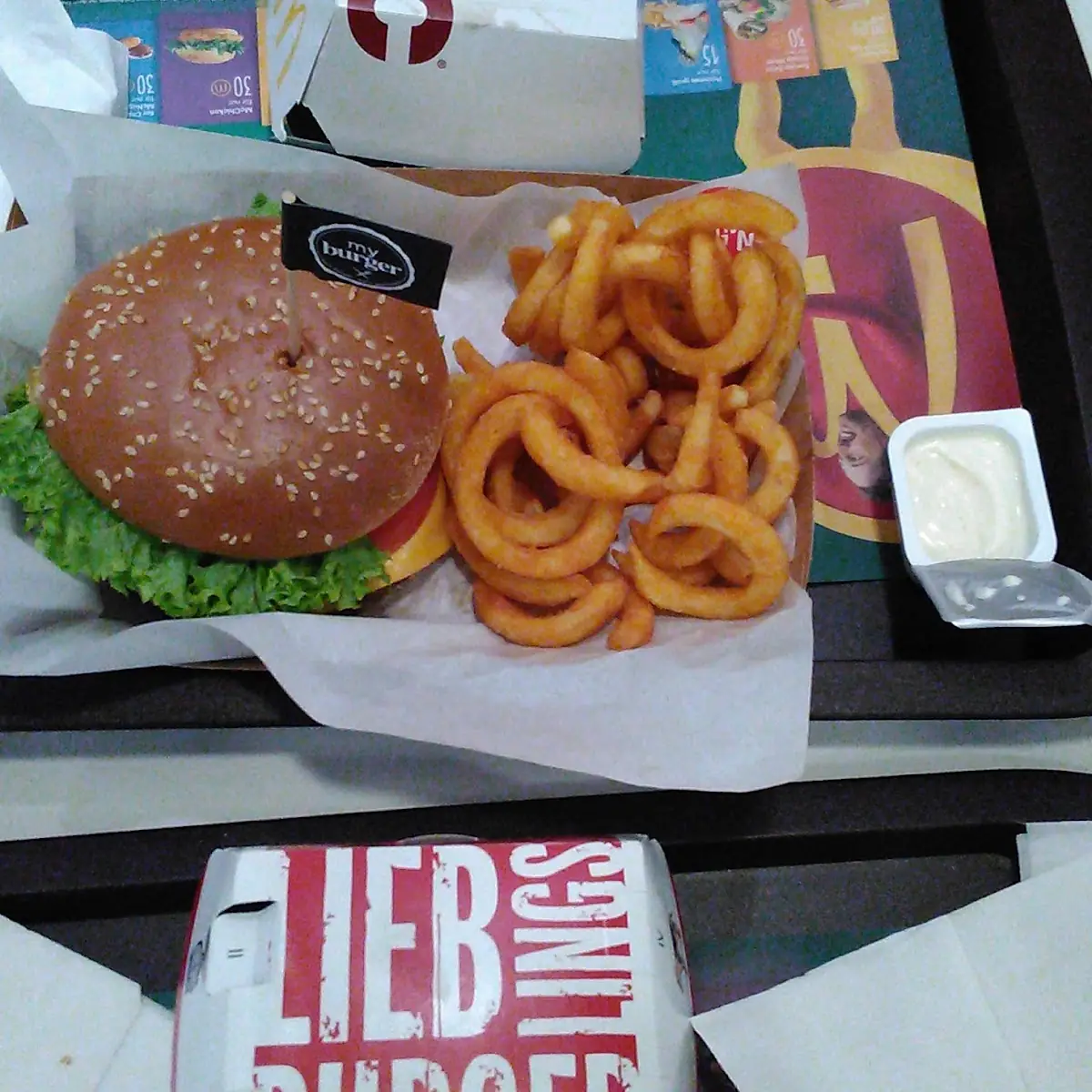 Myburger Mit Pommes Frites