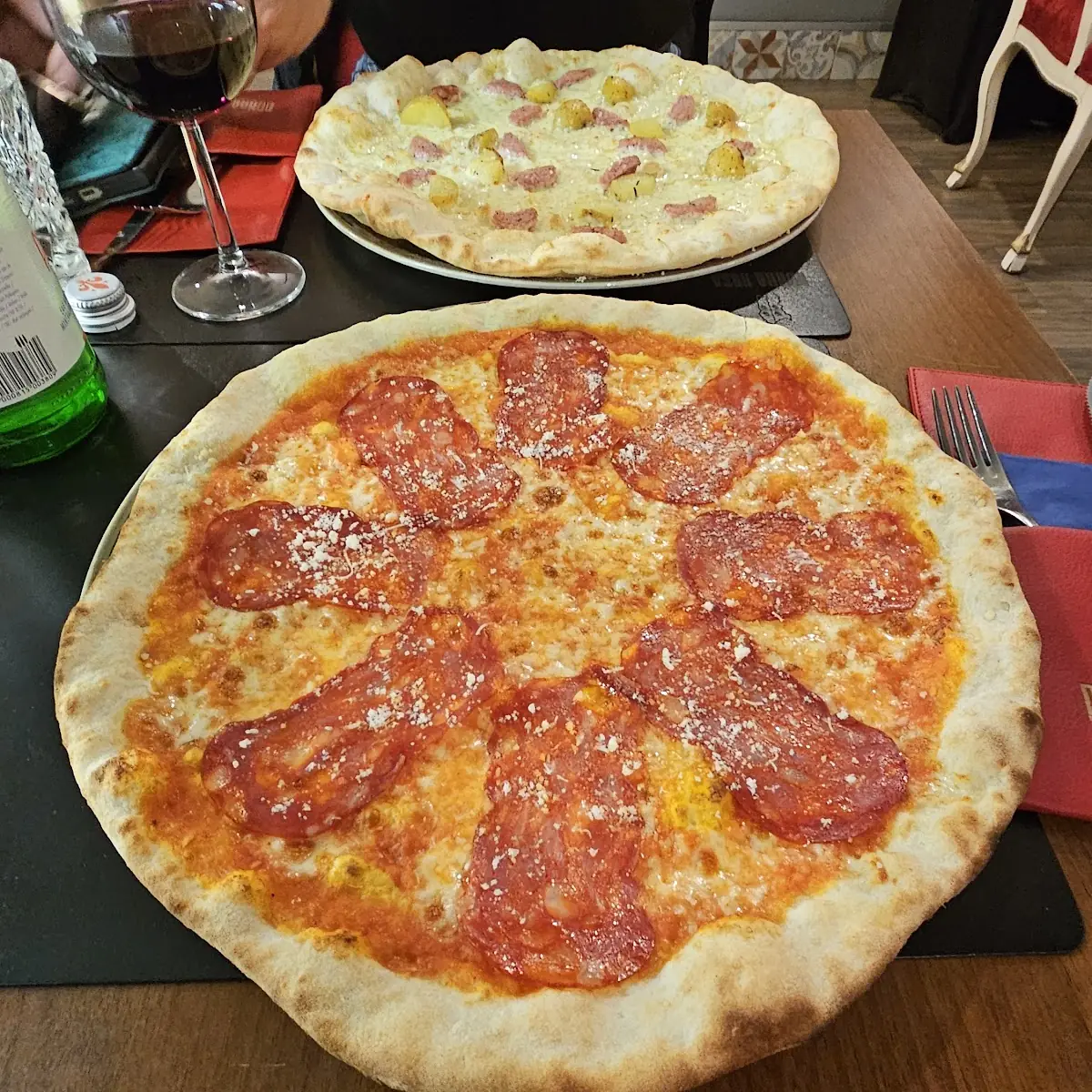 Pizza Salami Peperoni