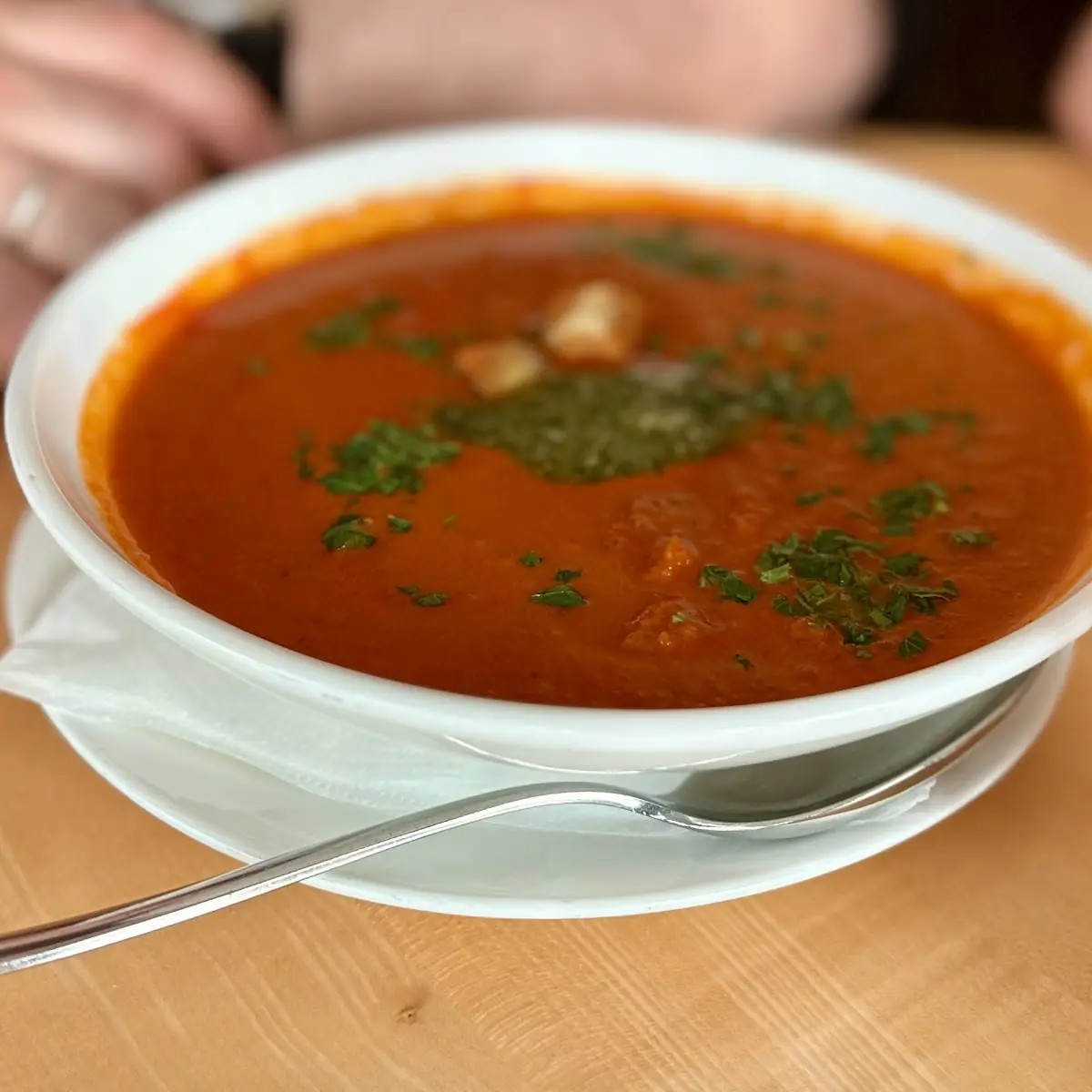 Tomatencremesuppe
