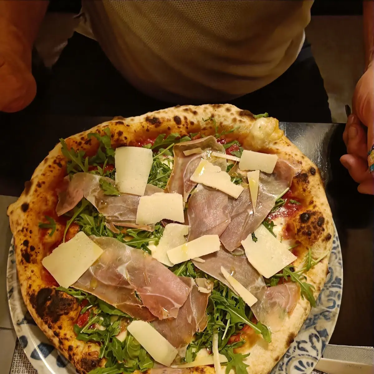 Pizza Prosciutto cotto e Funghi
