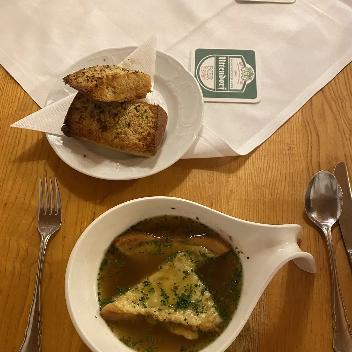 Französische Zwiebelsuppe