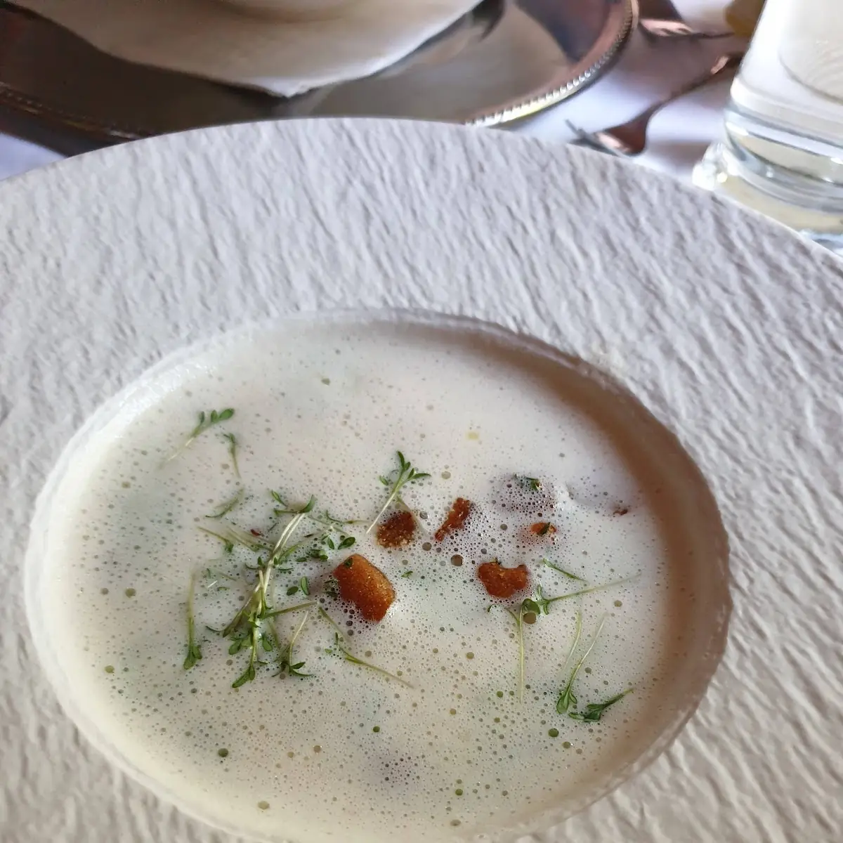 Spargelcremesuppe