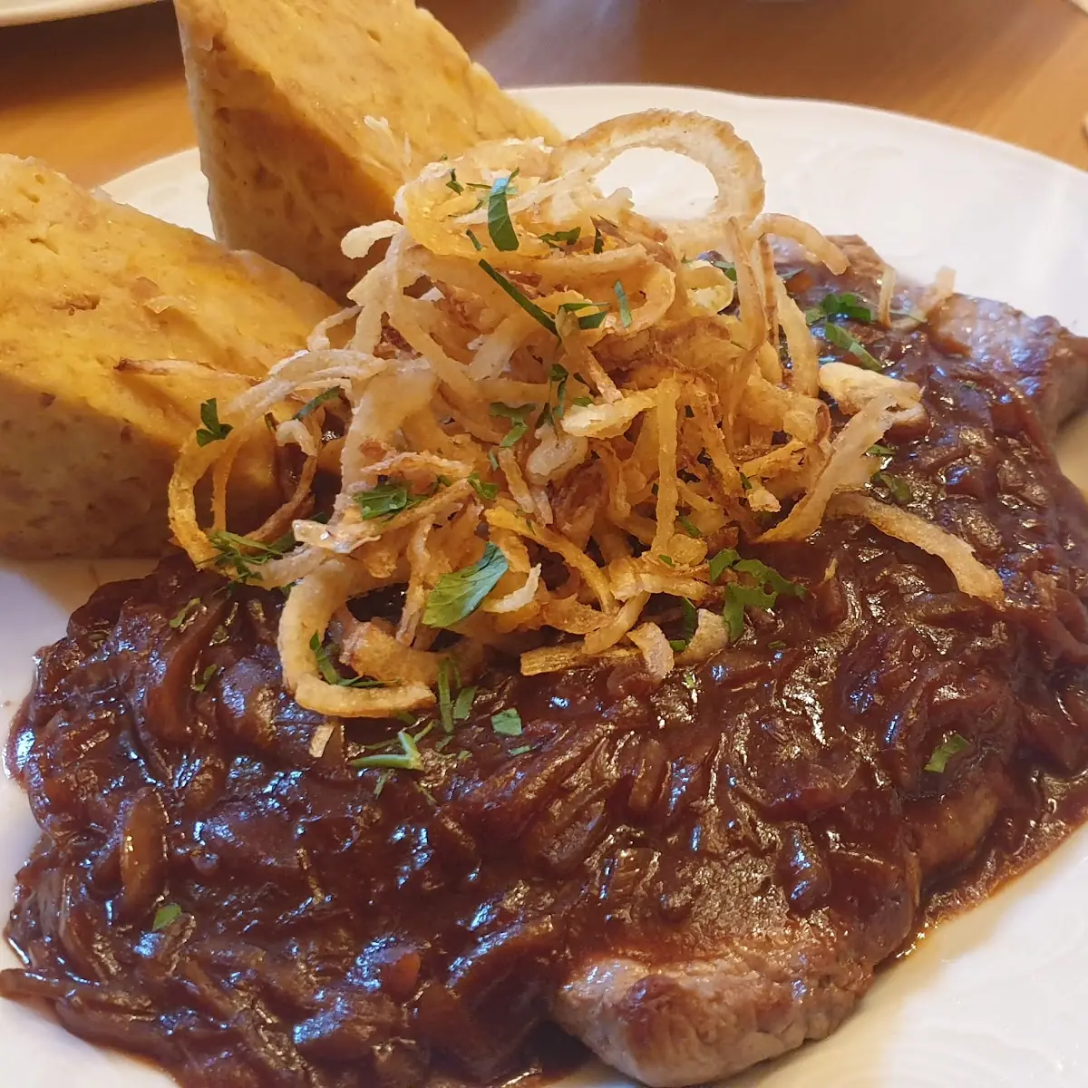 Zwiebelrostbraten
