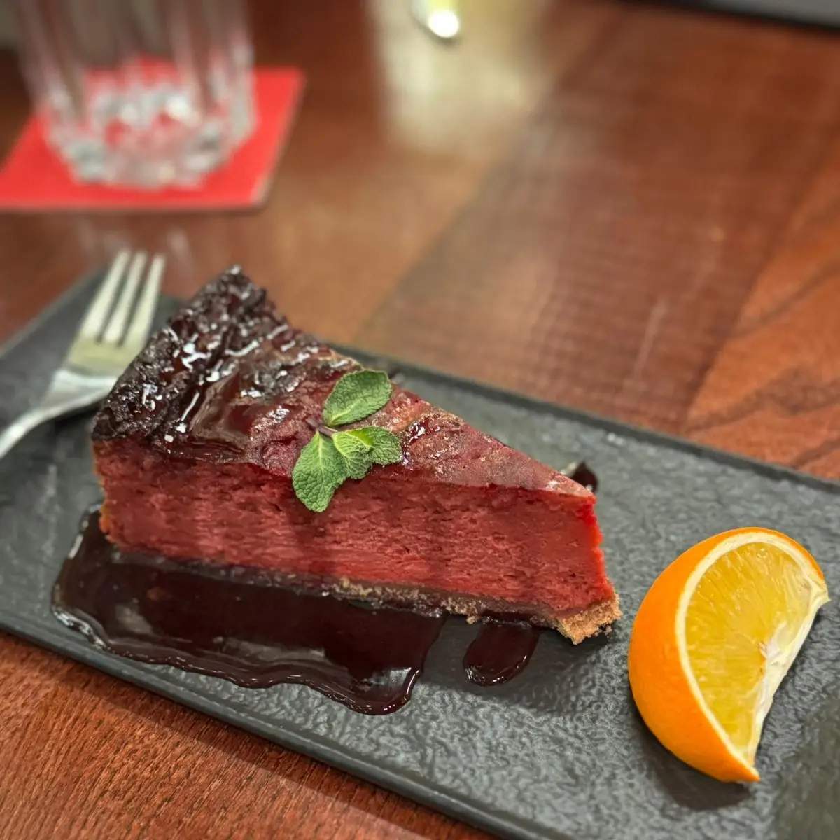 Himbeercheesecake Mit Sauce