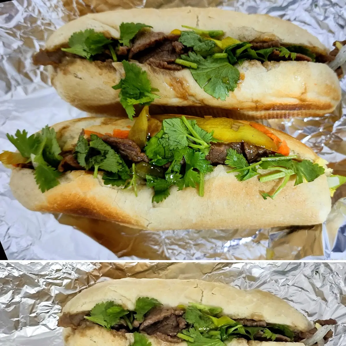 Banh Mi Mit Rindfleisch