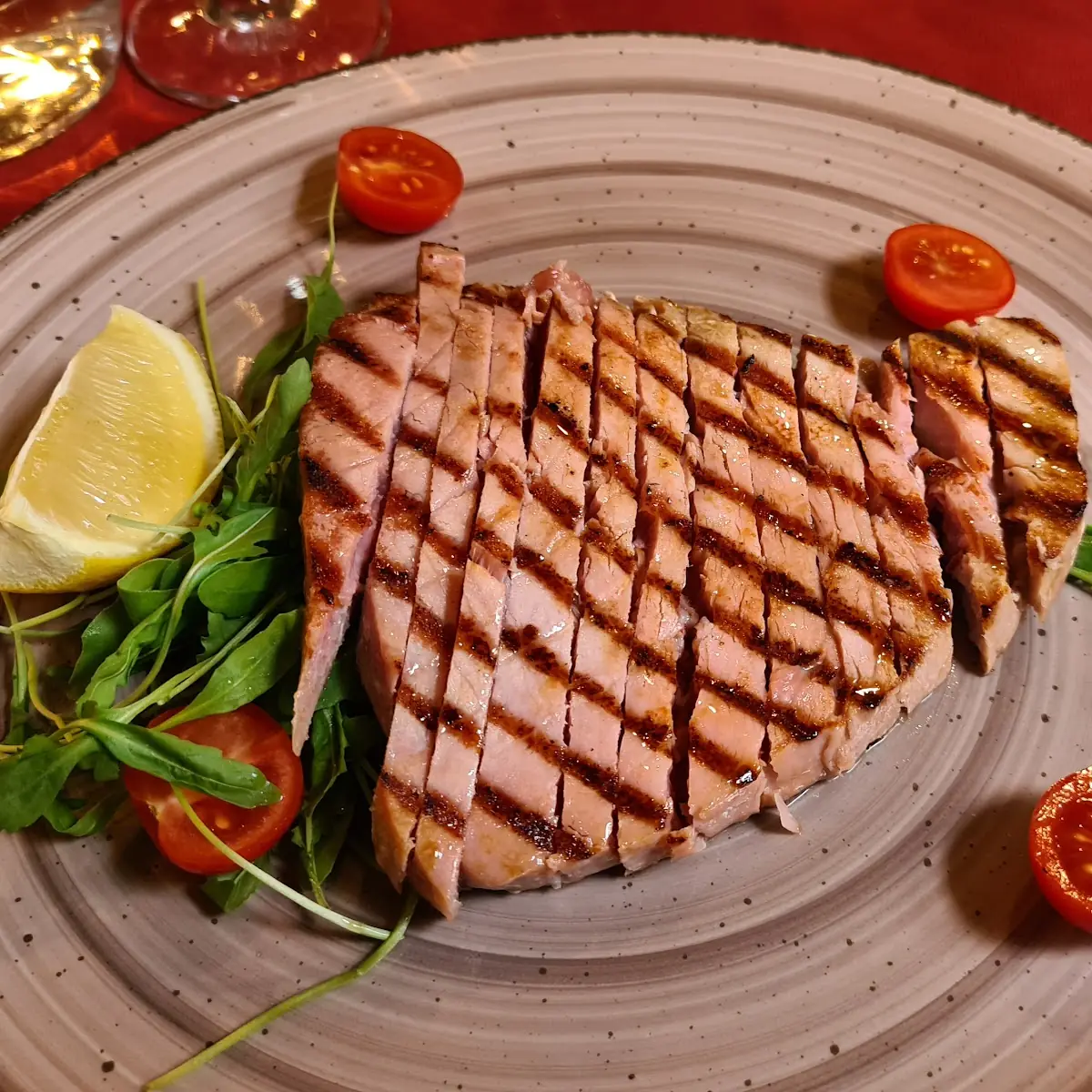 Gegrillter Thunfisch
