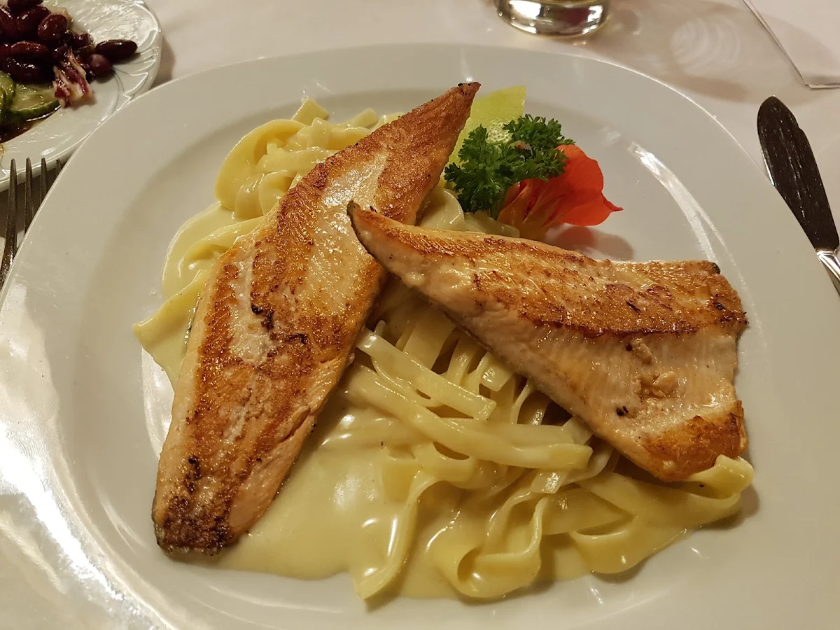 Zanderfilet Auf Tagliatelle