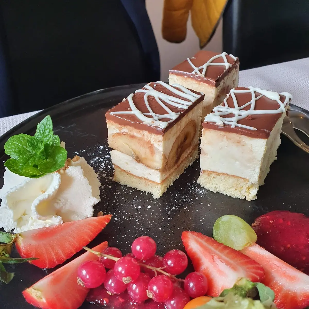 Bananenschnitte