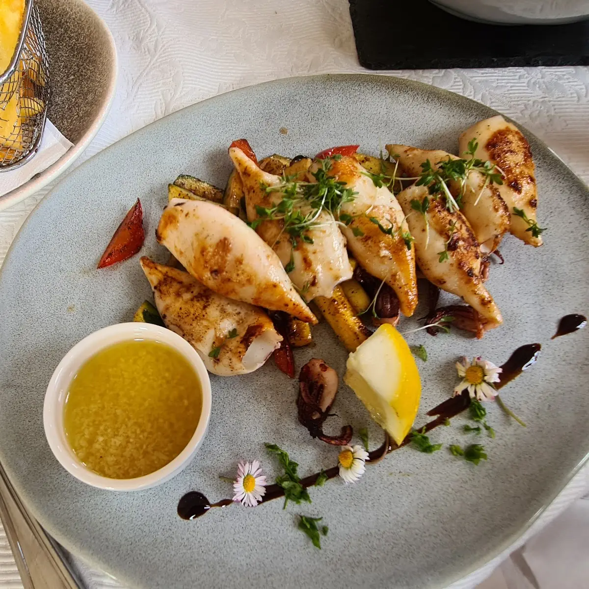 Gegrillte Calamari
