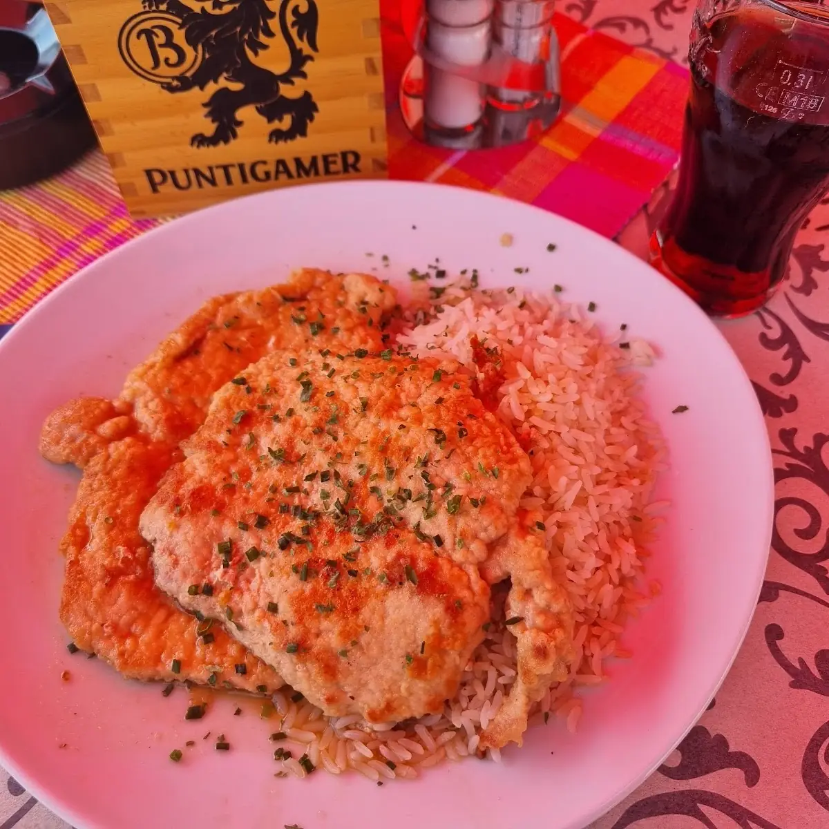 Naturschnitzel Mit Reis