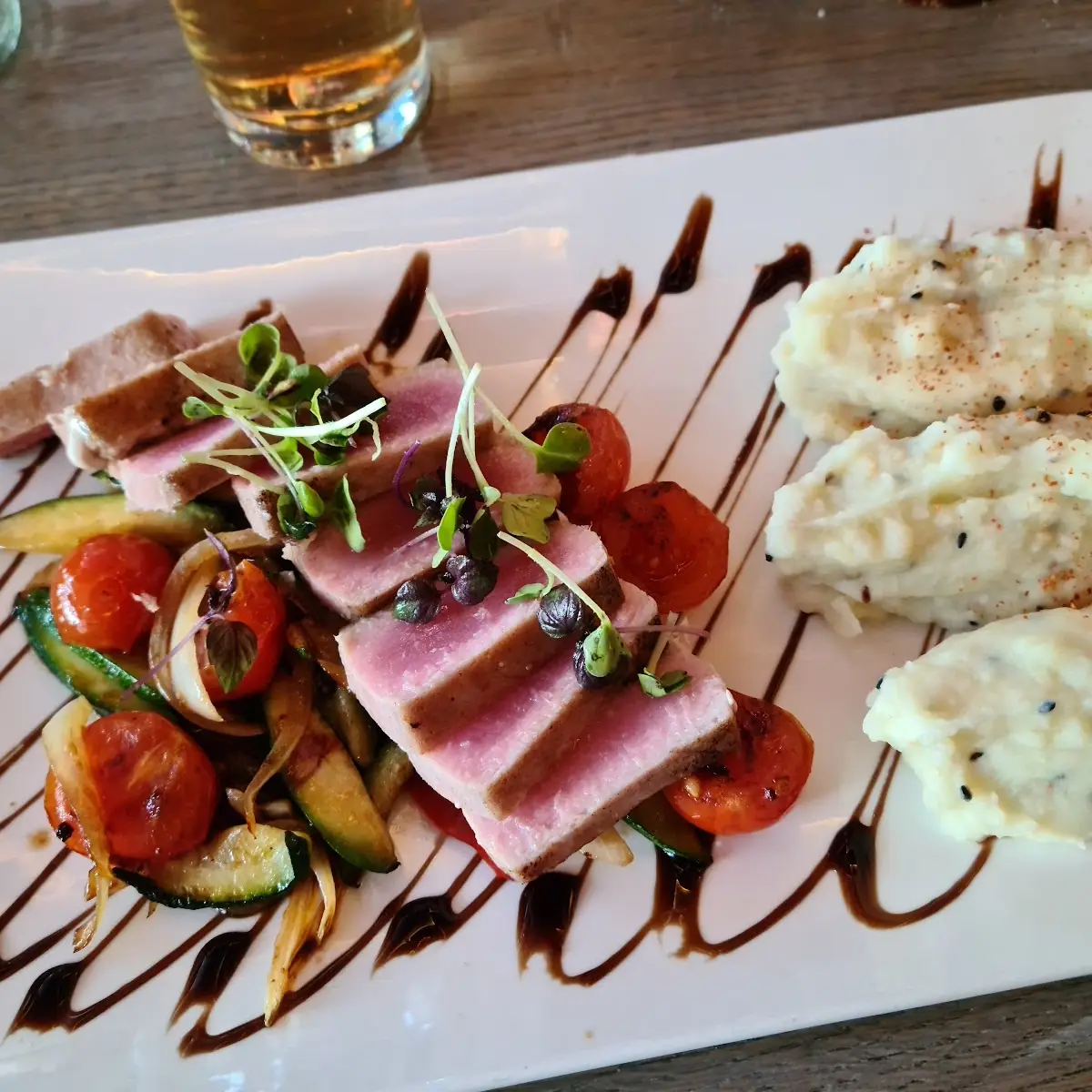 Gegriltes Tunfisch Filet