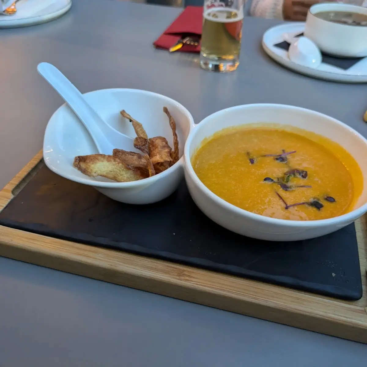 Kürbissuppe