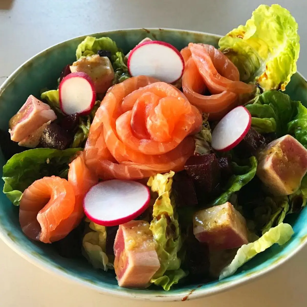 Lachs-thunfisch Bowl