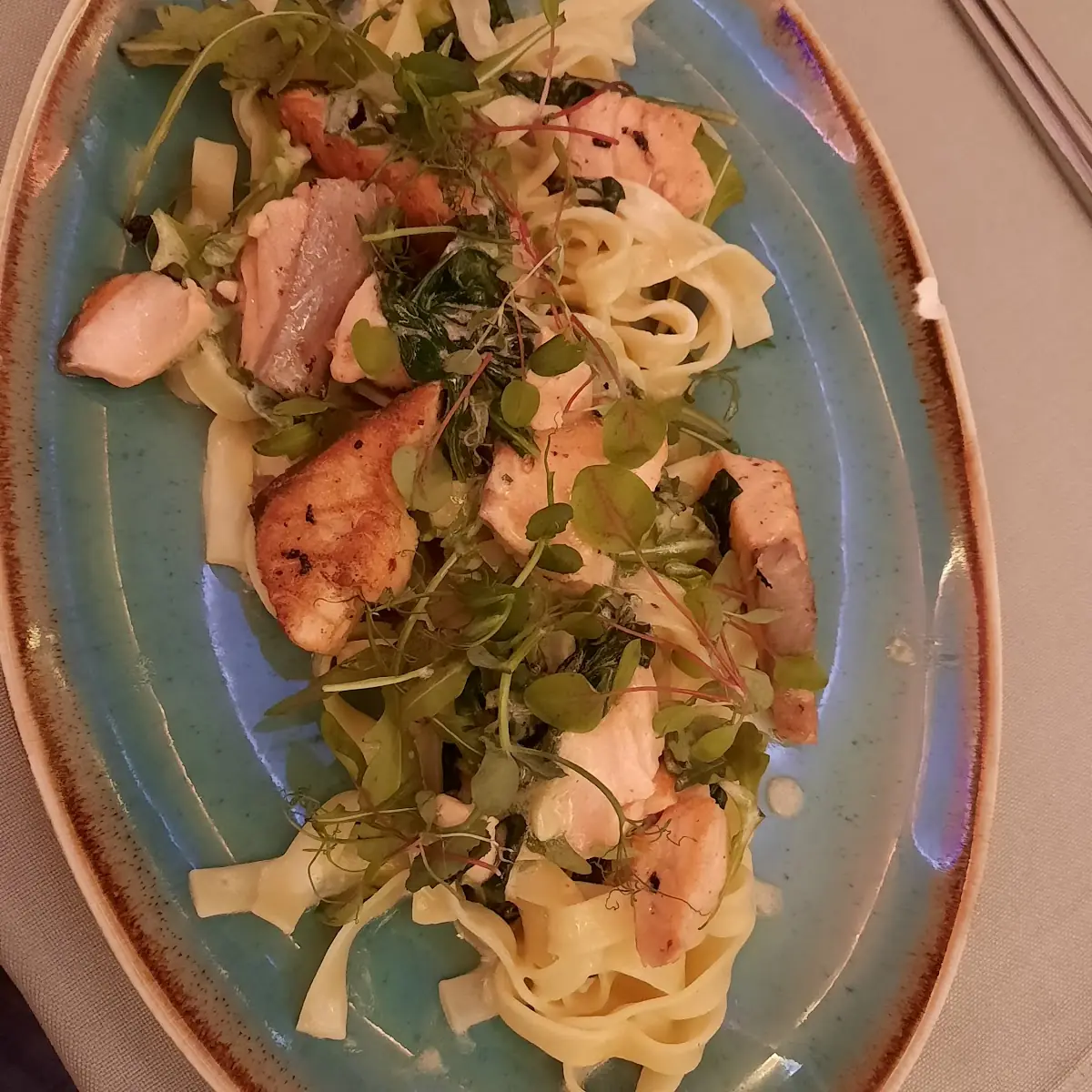 Tagliatelle Mit Lachs