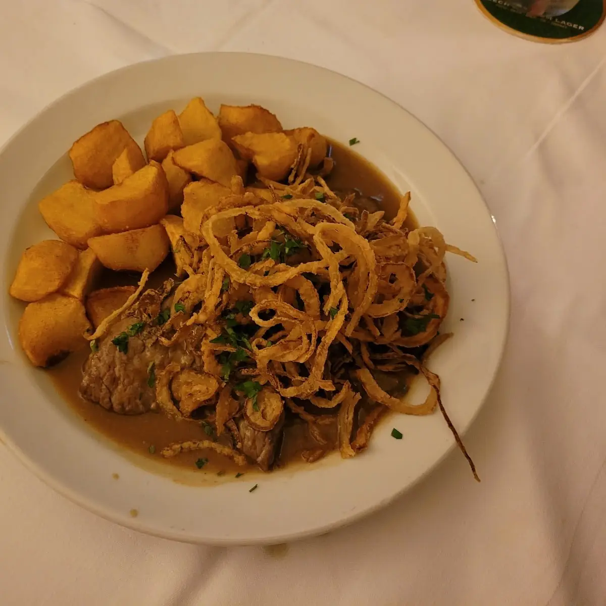 Zwiebelrostbraten