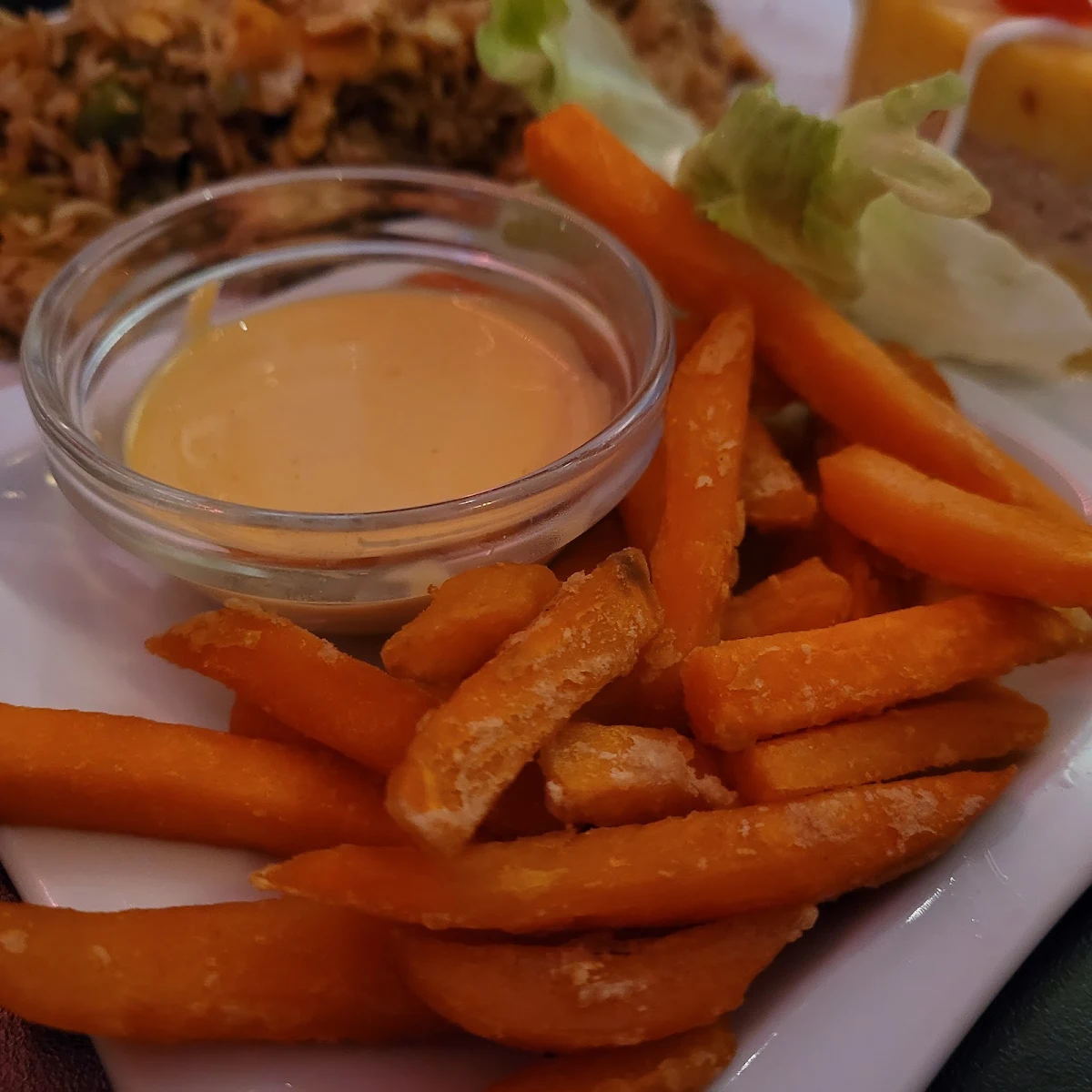Süßkartoffel Pommes