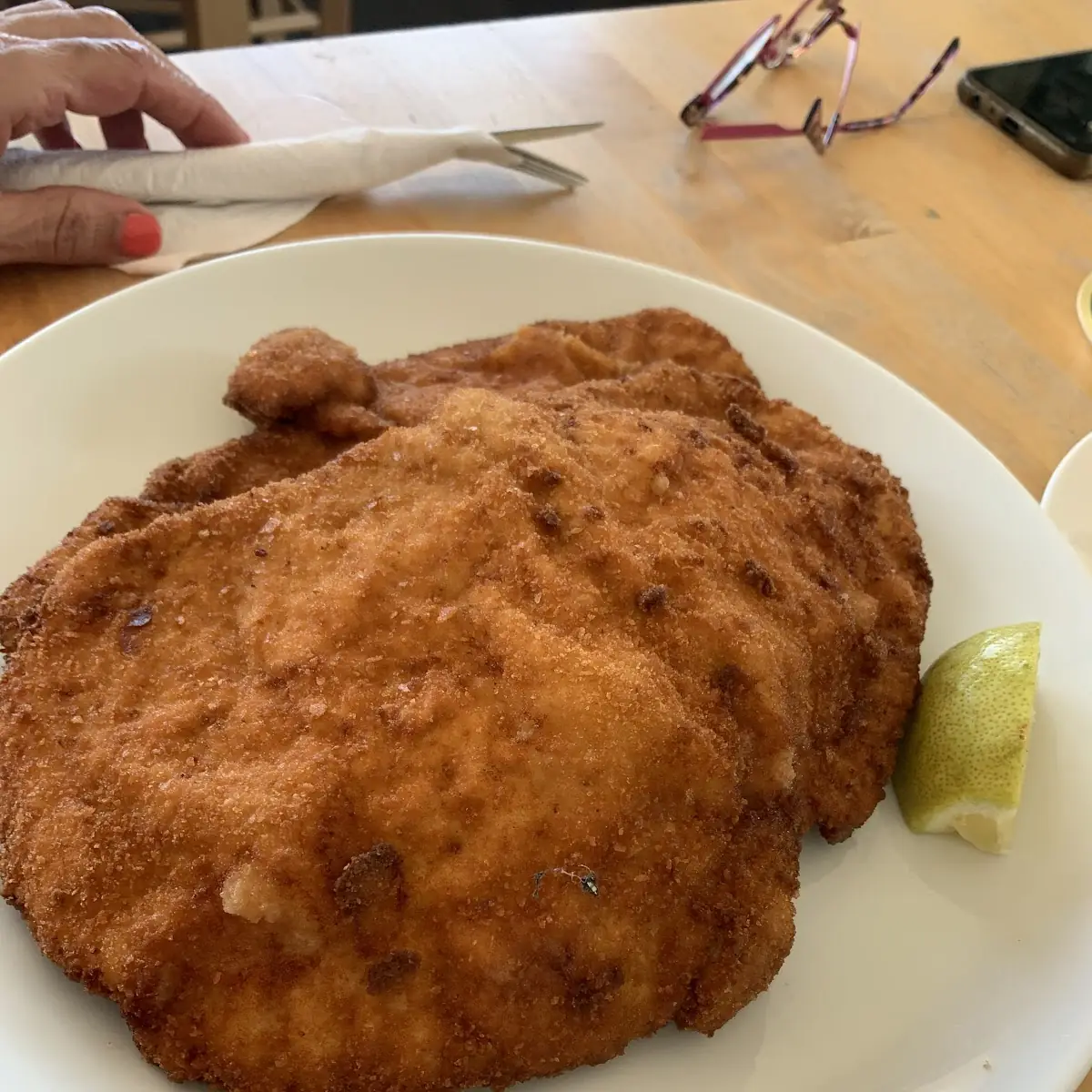 Schnitzel Nach Wiener Art Mit Kartoffelsalat