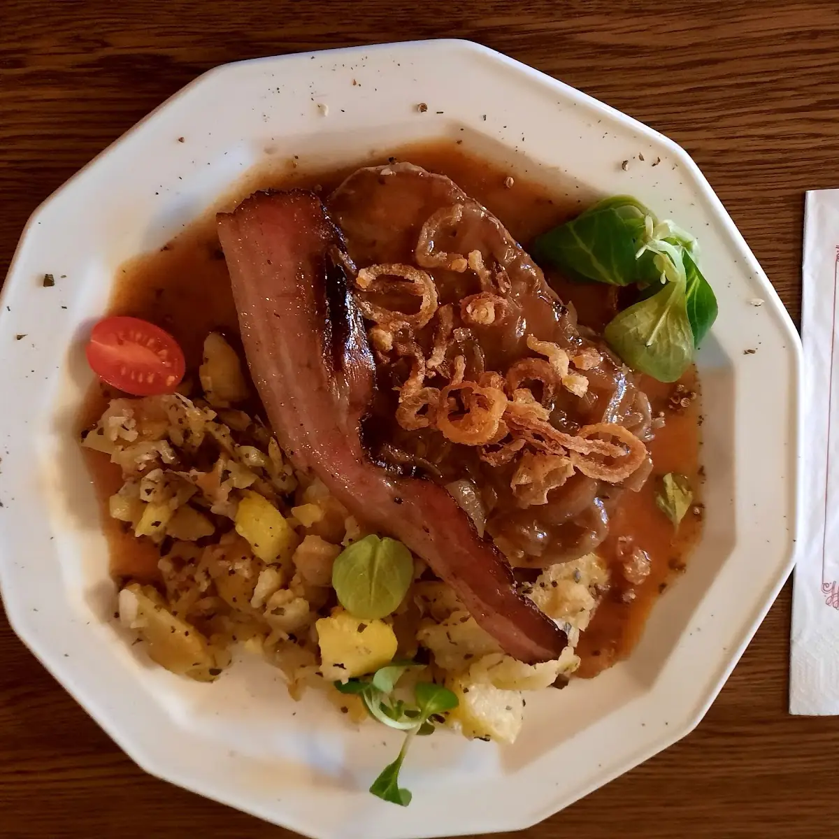 Zwiebelrostbraten
