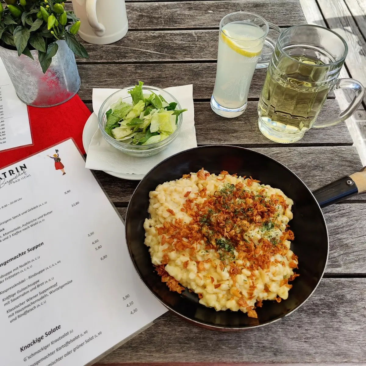 Käsespätzle Mit Rostzwiebel