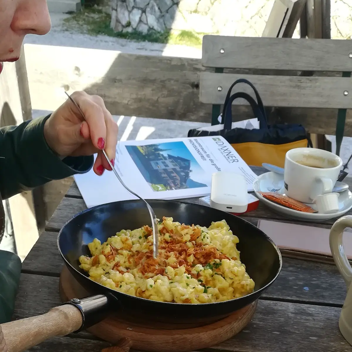 Käsespätzle Mit Zwiebeln