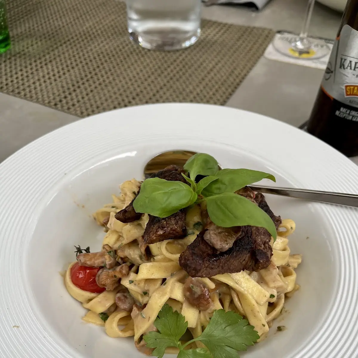 Tagliatelle Mit Steak Cuts