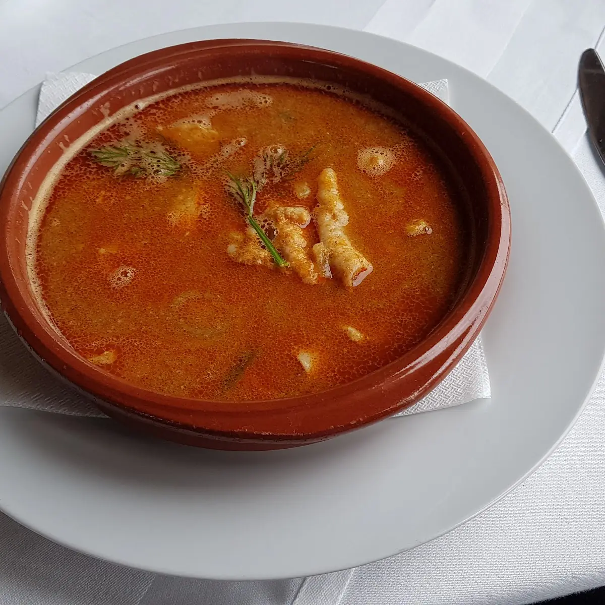 Fischsuppe Auf Pannonischer Art