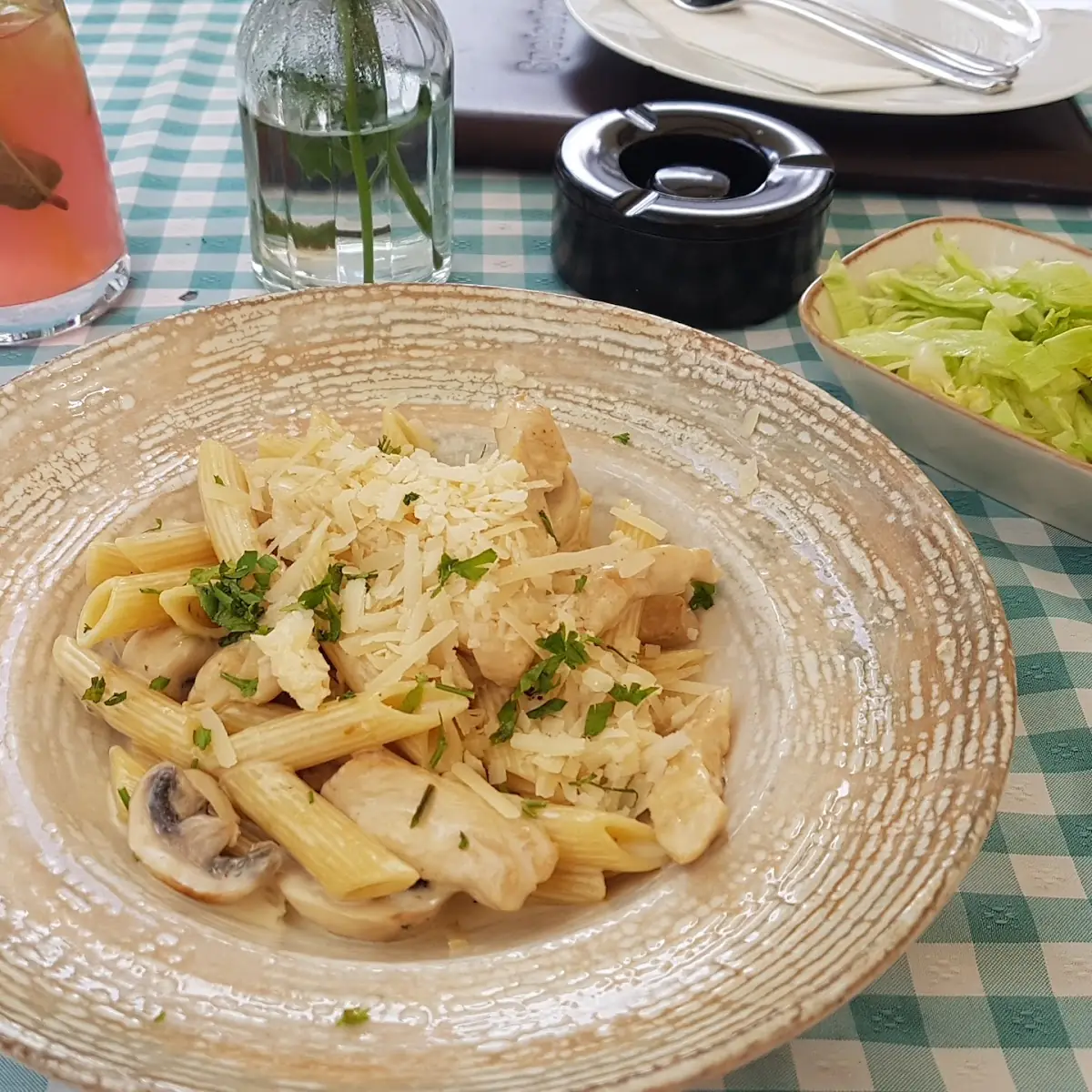 Penne Mit Hühnerfleisch