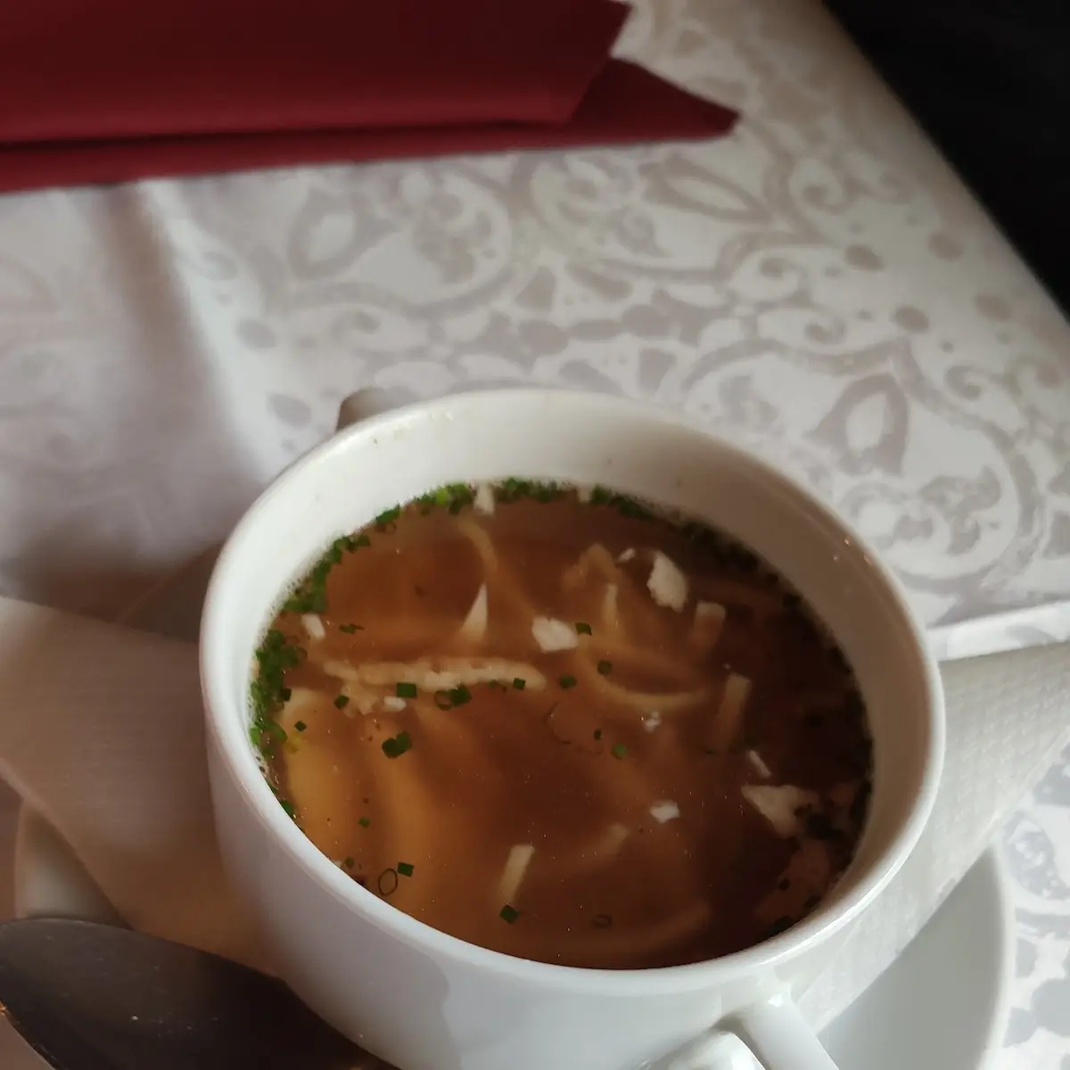 Fritattensuppe, Café Restaurant SAN MARINO