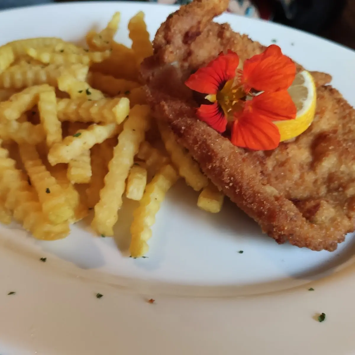 Kinderschnitzel, Café Restaurant SAN MARINO
