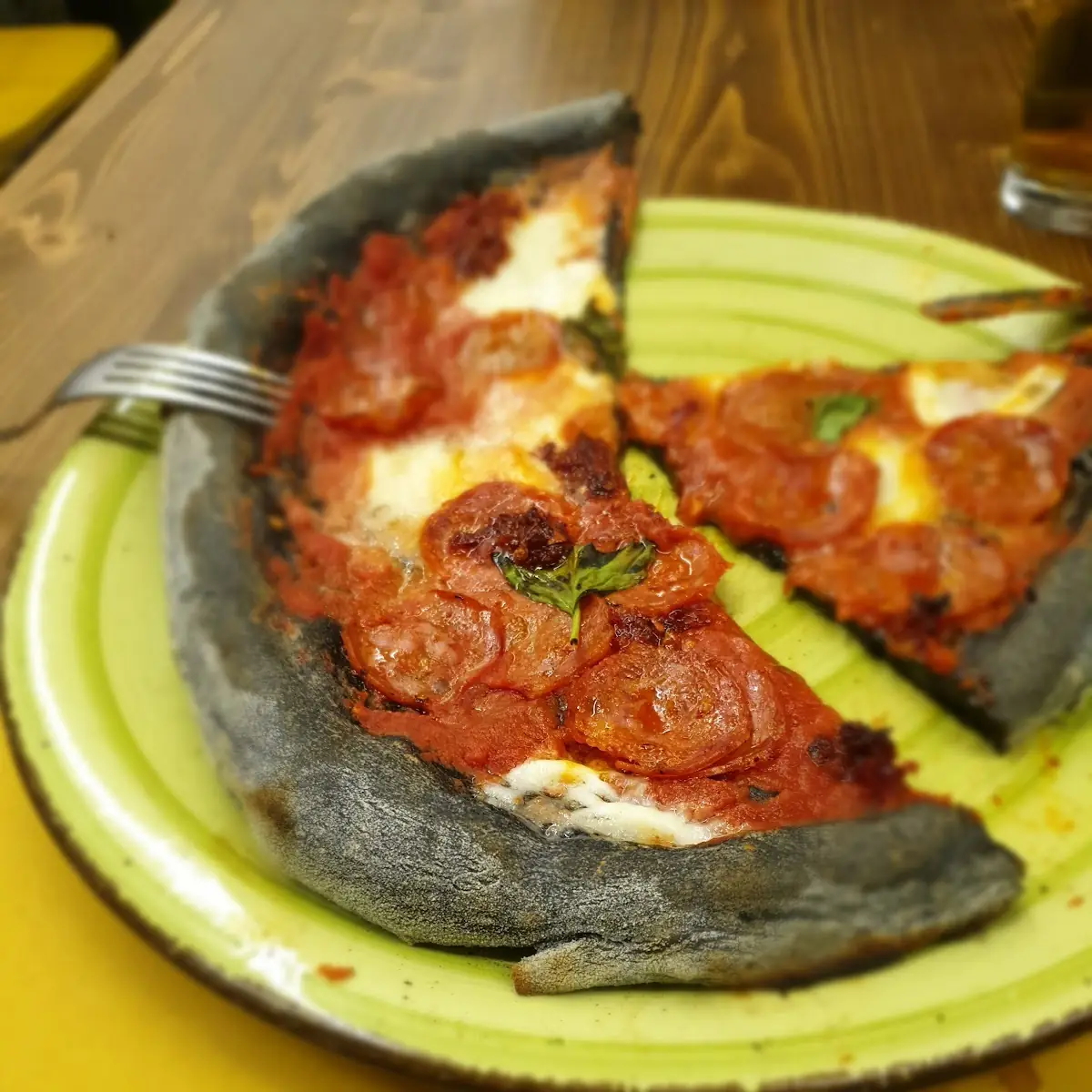 Dunkle Pizza