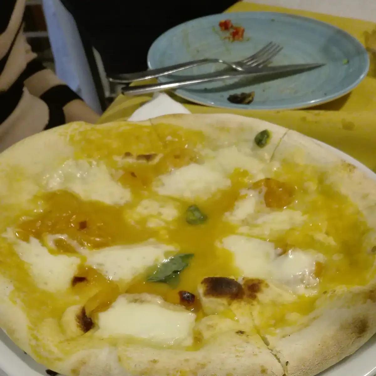 Pizza Crema Di Zucca E Scamorza