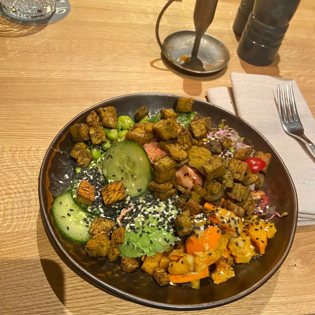Bulgur - Bowl Mit Tempeh