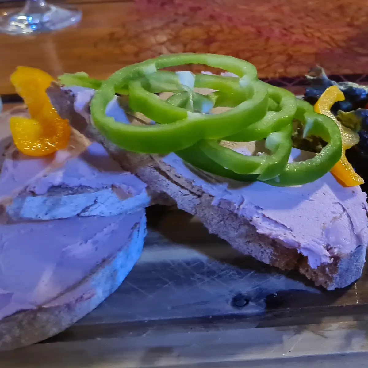 Pastetenbrot Garniert