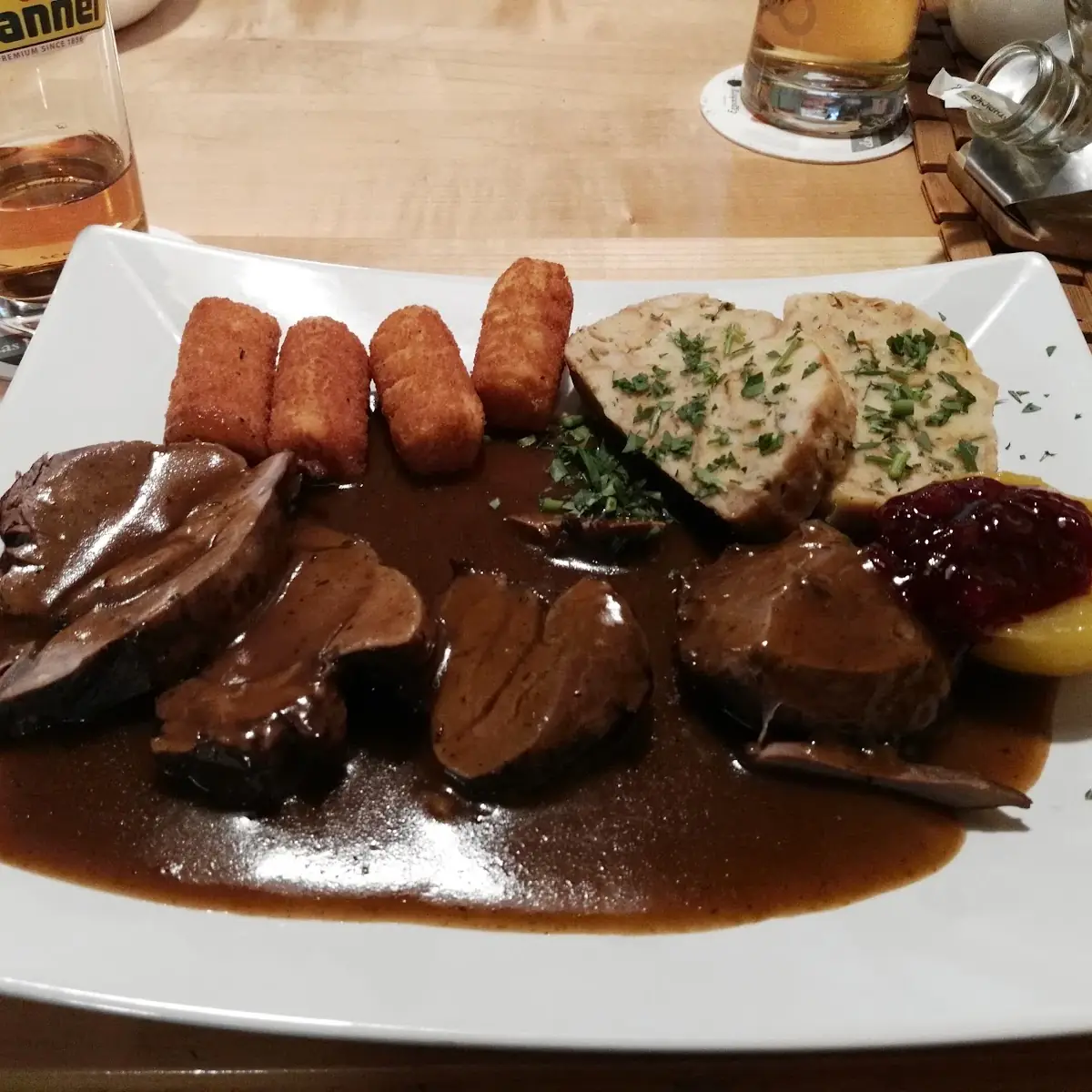 Hirschbraten