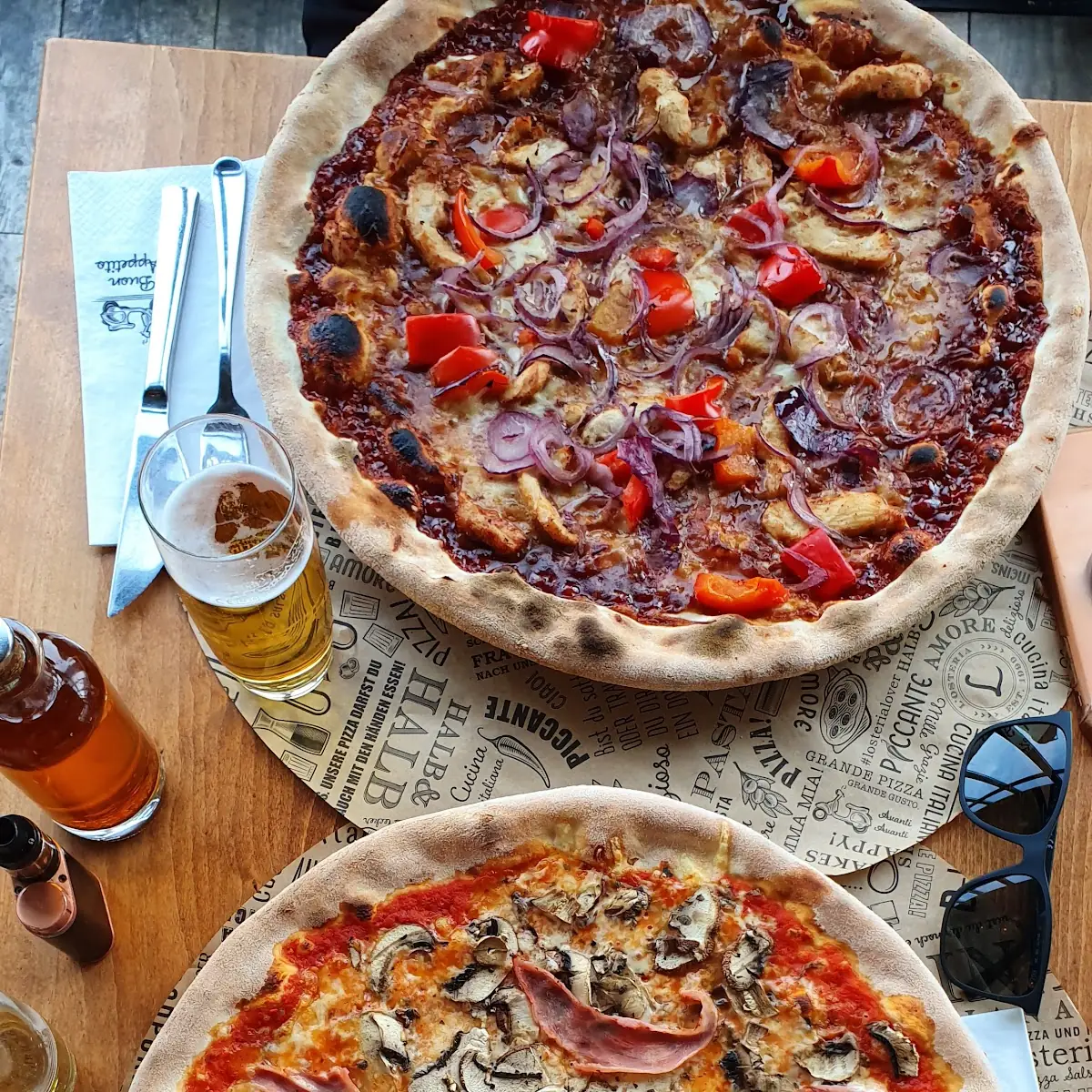 Pizza Prosciutto E Funghi