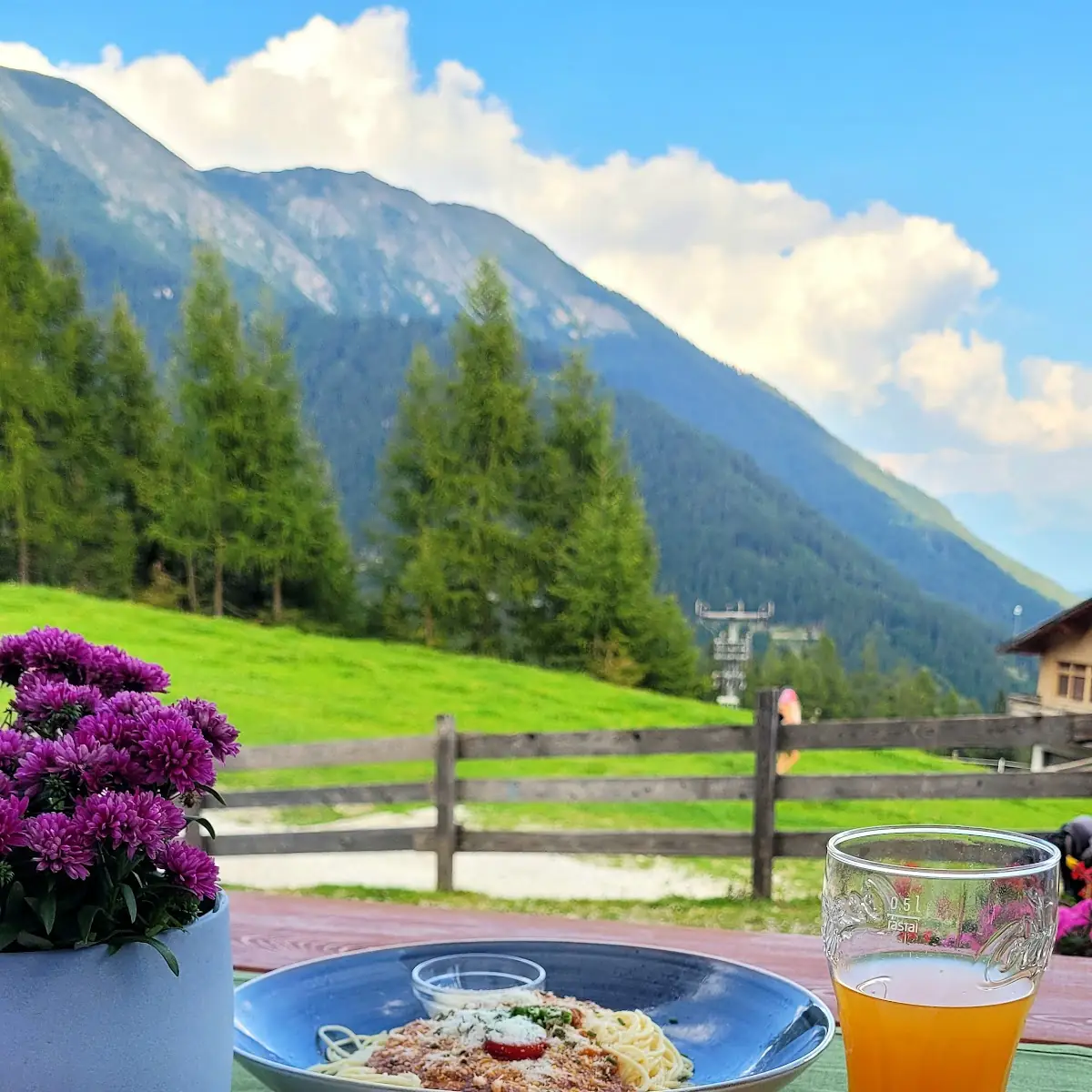 Wiener Schnitzel & Spaghetti Bolognese
