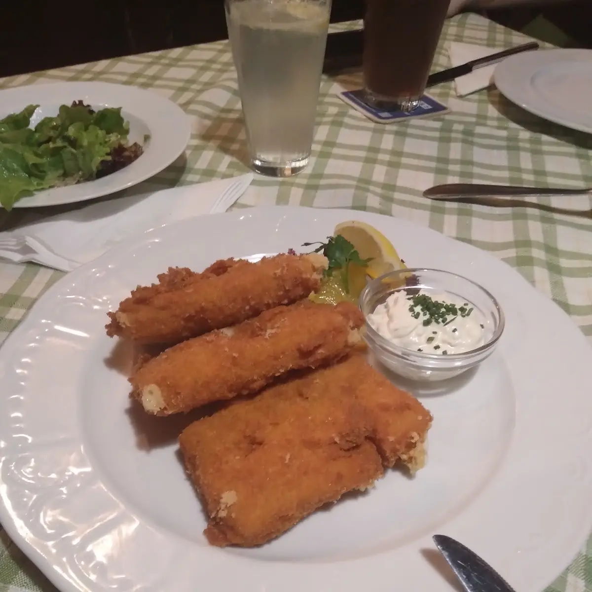 Gebackener Emmentaler