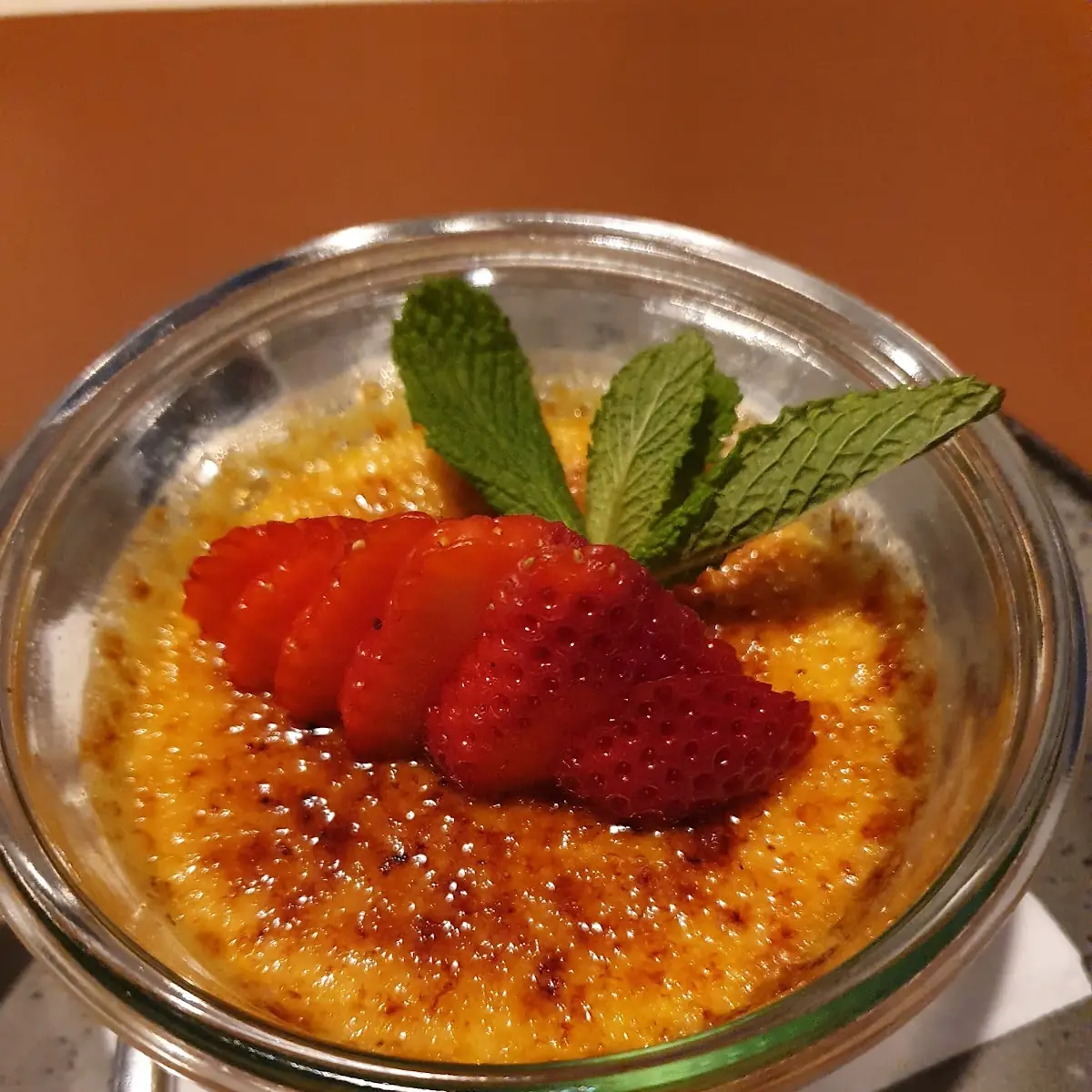 Creme Brulee Von Der Tonkabohne