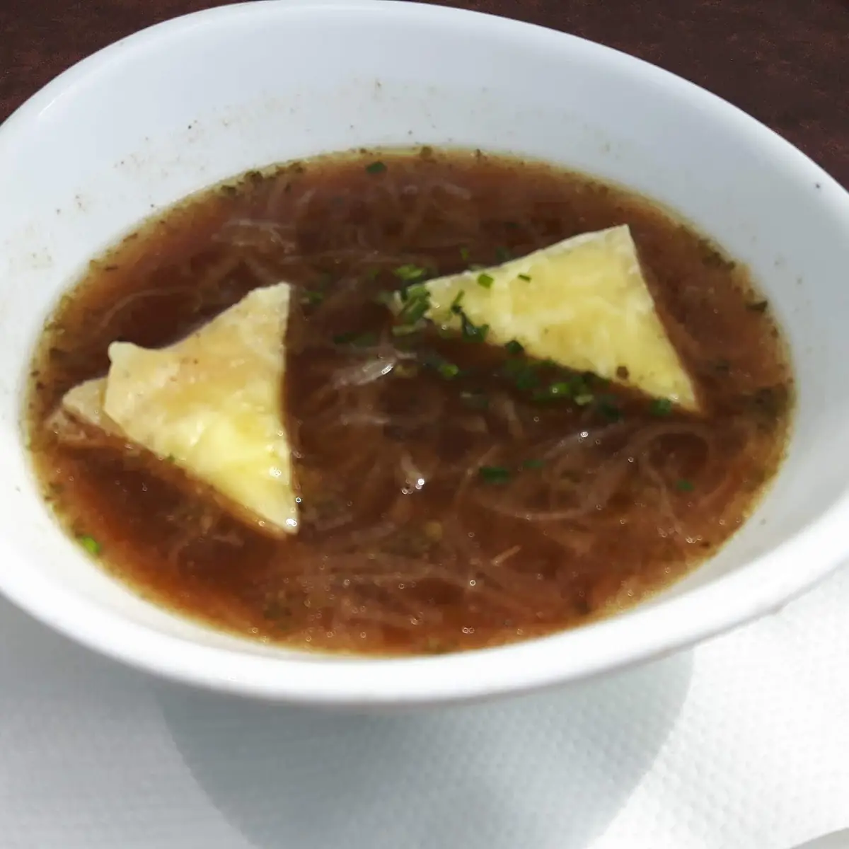Zwiebelsuppe