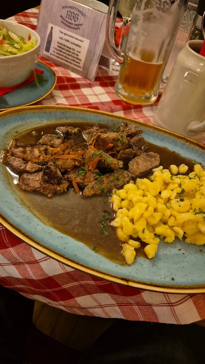 Filetspitzen Mit Spetzle