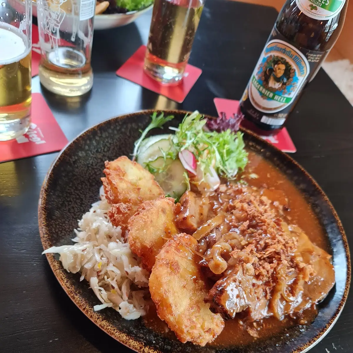 Schweinebraten Mit Rösti