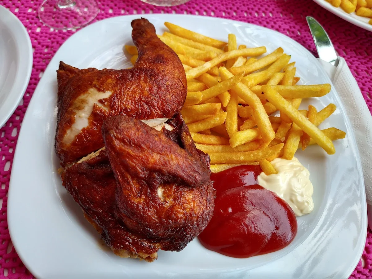 Hãhnchen Mit Pommes