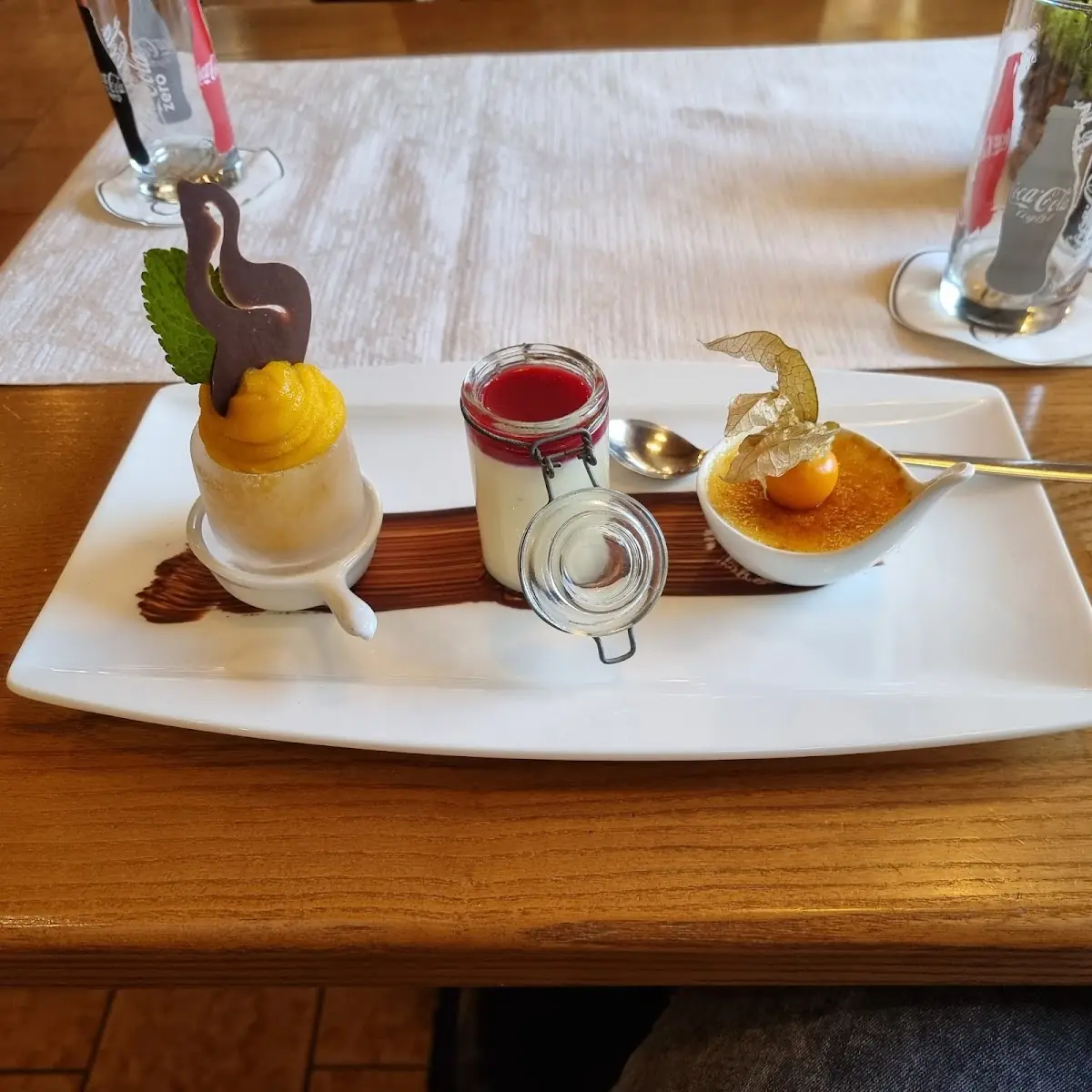 Nachspeise Dreierlei