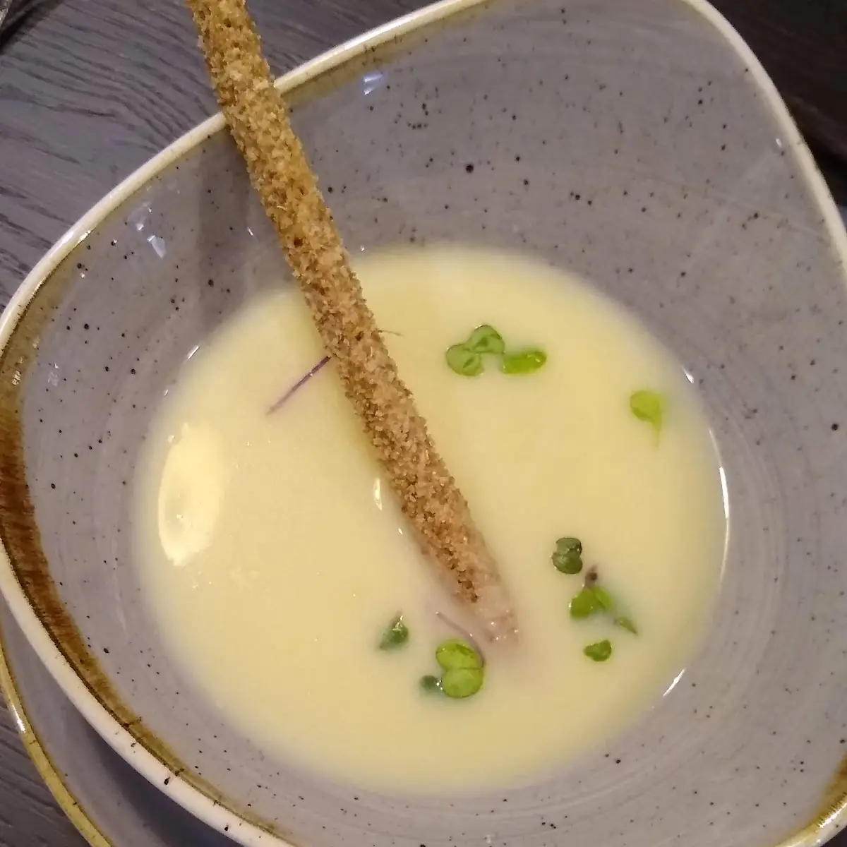 Spargelschaumsuppe