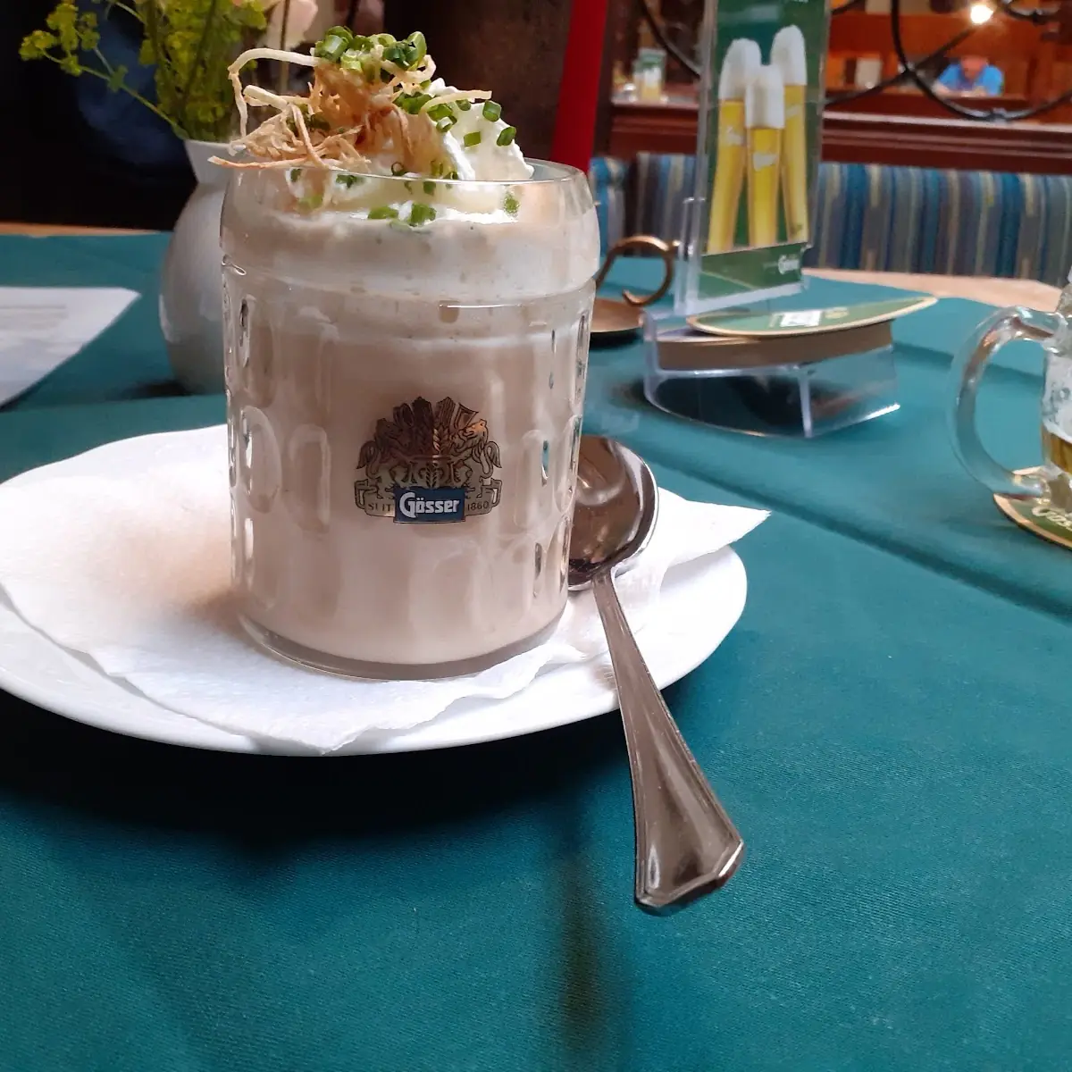 Biersuppe Im Bierglas Sehr Gut